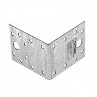 Уголок перфорированный 70x70x55x2,0мм Сибртех оцинк. 46403 картинка